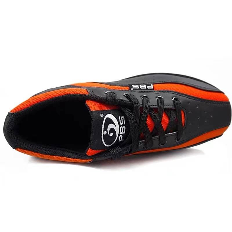 SH bowling ball supplies hot -selling primary PBS brand professional bowling sneakers men and women universal orange black