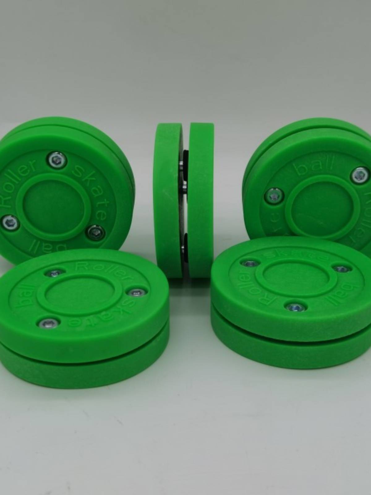 Double -layer Ice Hockey Land Training Green Cake Green Cake Drought Ice Hockey Flat Basket Stick Ice Hockey Competition Special Roller Skating Bread
