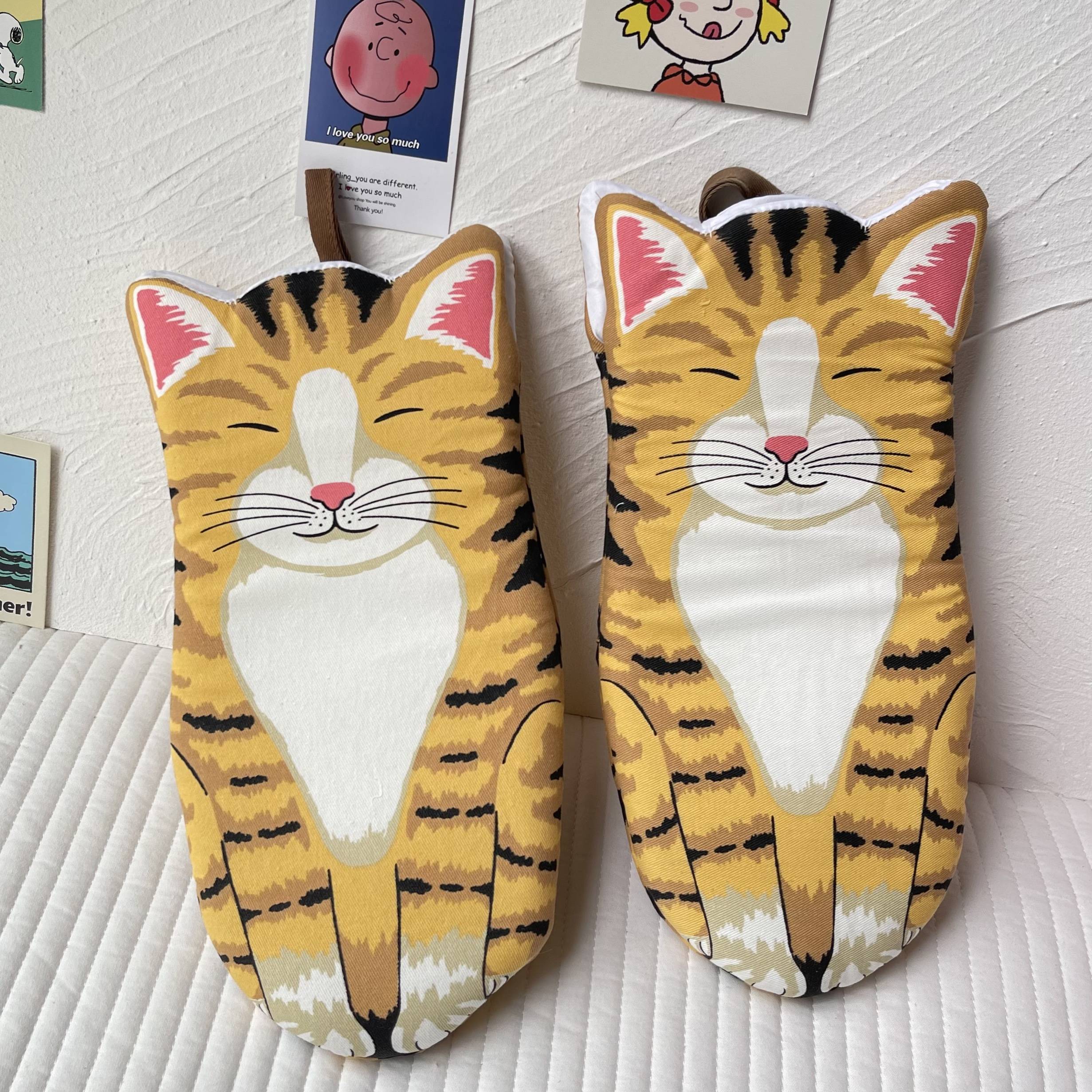 Cute cat heat thermal glove (1 installation)
