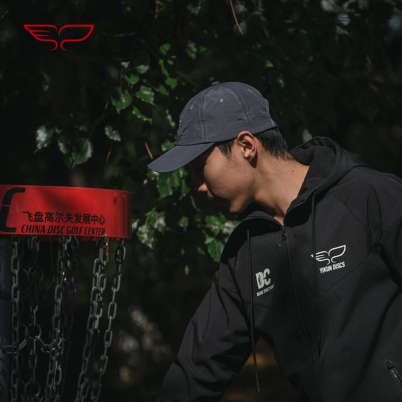 Yikundiscs Wingfish Flying Plate Men's Fast Sports Sports Sun Hat Sports Hat Hard -Ding Muslin Hat Women's Baseball