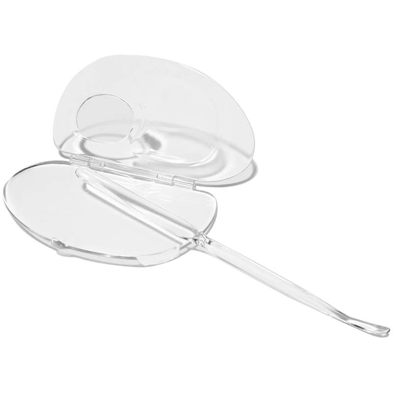 Foundation color plate can fold the portable transparent makeup artist special color dial makeup, makeup, makeup liqu foundation shovel stick