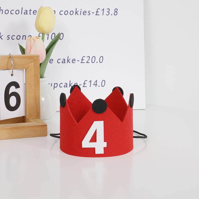 Number 4 Crown Hat