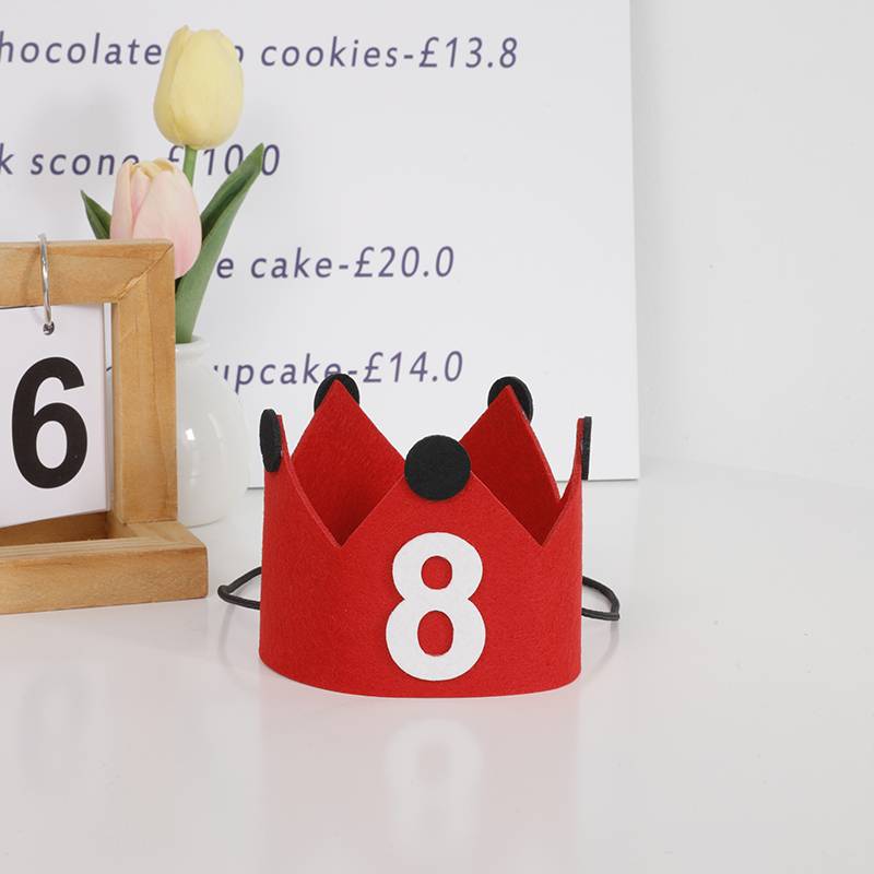 Number 8 Crown Hat