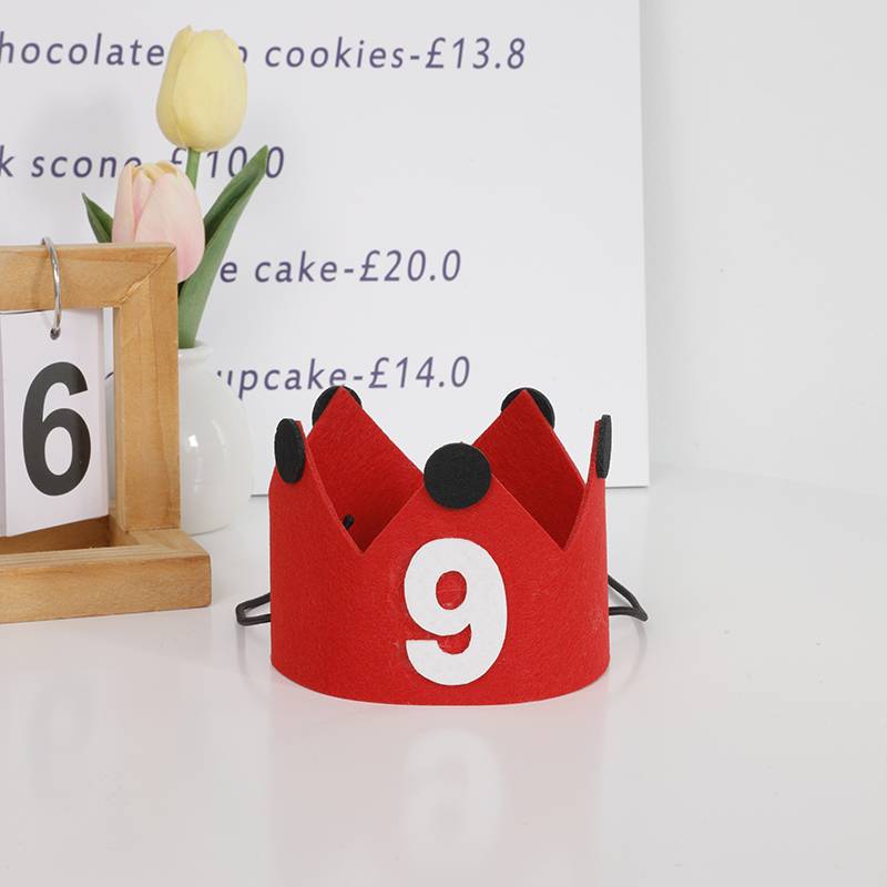 Number 9 Crown Hat