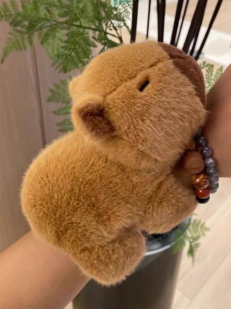 Kabara Papa Circle Dolphin Doll Bad Pigra Pluffy Toys Girl Doll Children's wrist small pendant