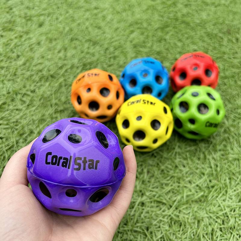 Children's anti -gravity moonstone elastic ball rubber fitness ball decompress the venting toy vibrato and the same model jumping ball