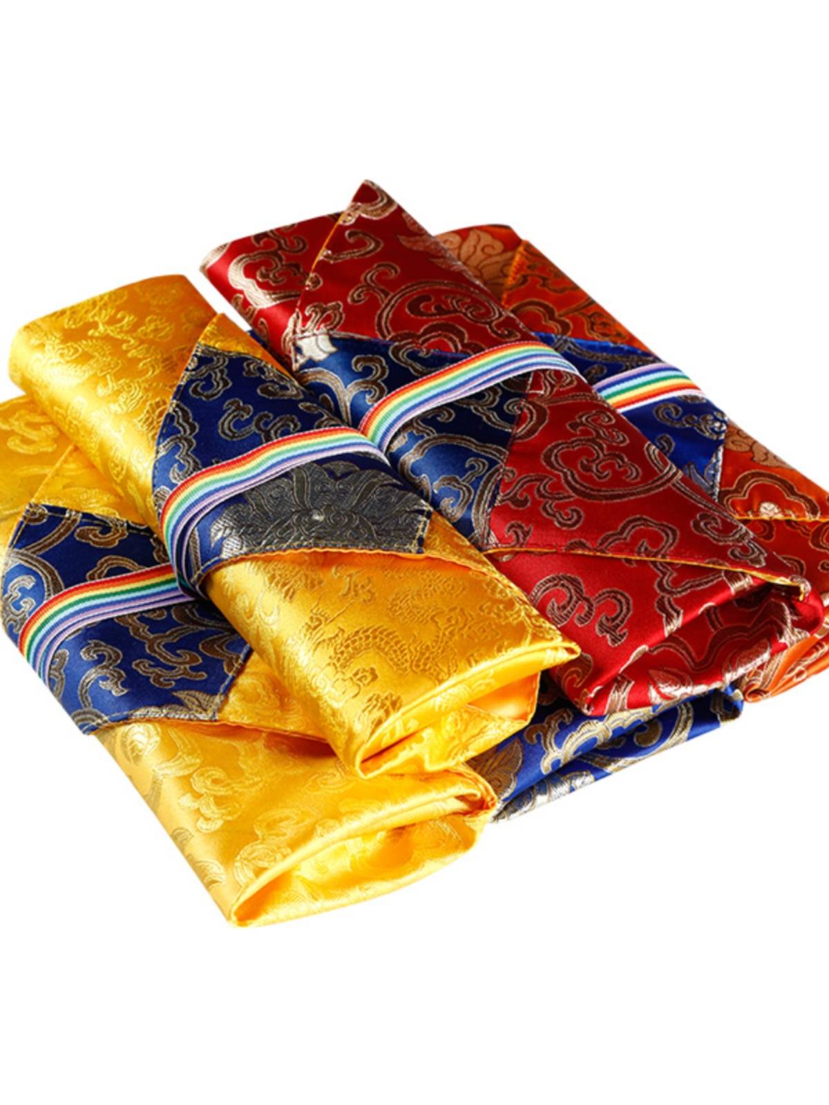 The Bao Jing cloth collection -type scripture covering the scripture and the scriptures of the meridian tablet is like a sheet bag for Manzab cover