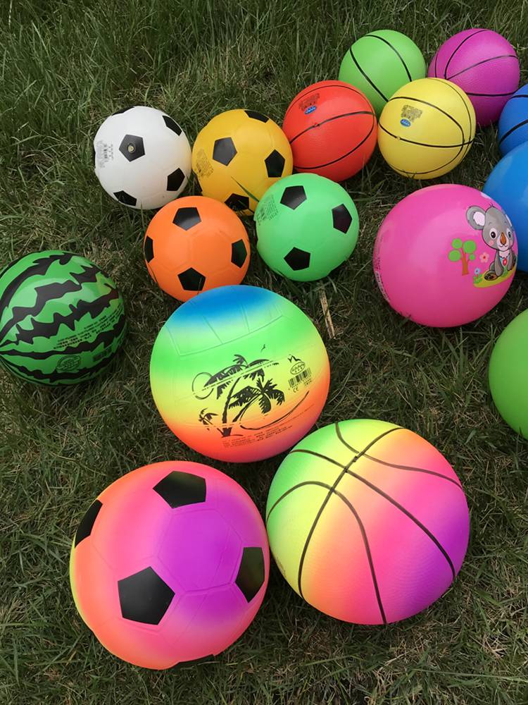 Children's Swimming Passion Play, Water Balls Beach Skin Skin Basketball Watermelon Ball Rubber Ball Water Flequatant Toys