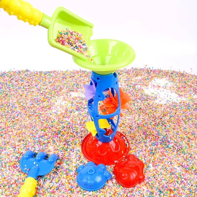 Children playing Cassiazi Digging Tool Tool Large Hourglass Beach Toys Car Set Children's Baby Baby Girl