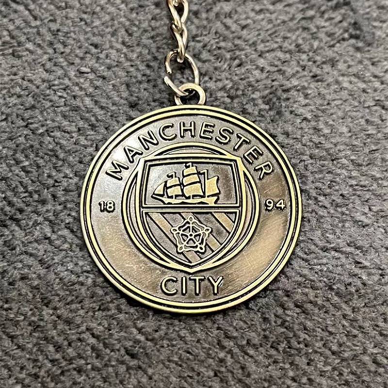 Manchester City-zinc alloy double-sided