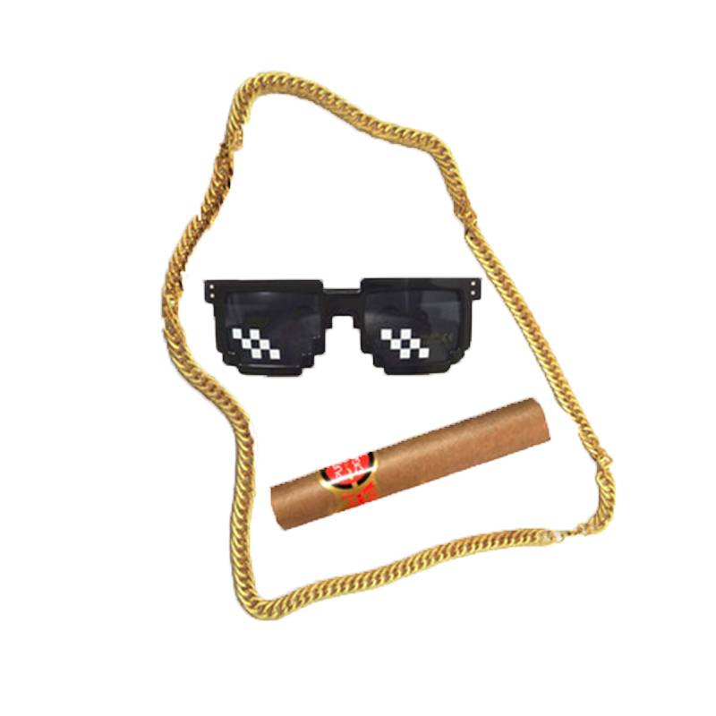 Marseek sunglasses, funny sand-sculpting best man's glasses