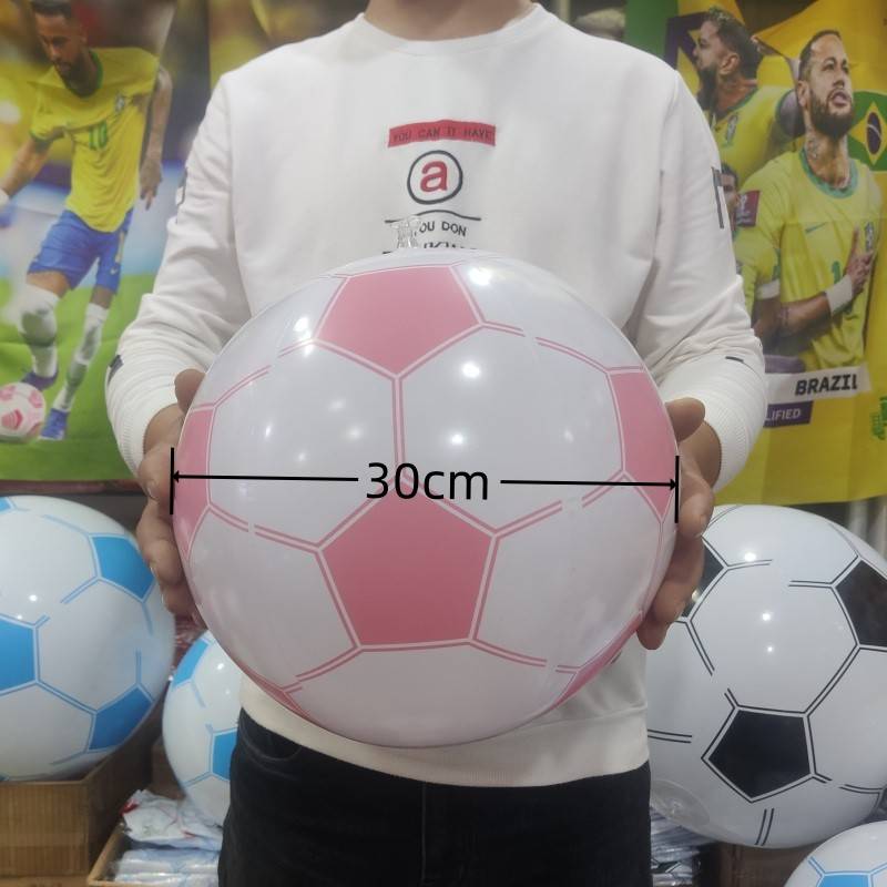 Pink inflatable diameter 30cm after diameter 30cm