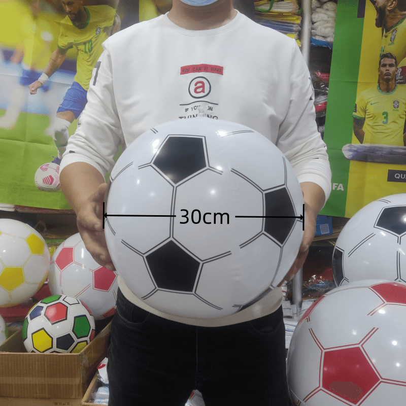 Black and white inflatable 30cm after diameter 30cm