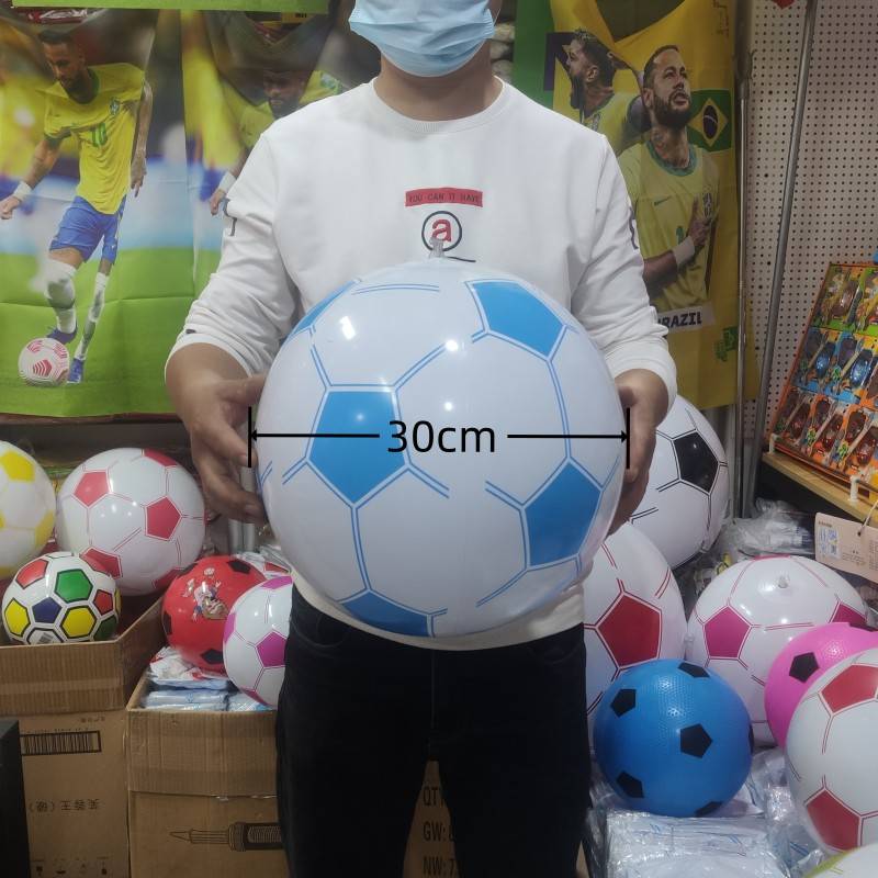 Blue and white inflatable diameter 30cm