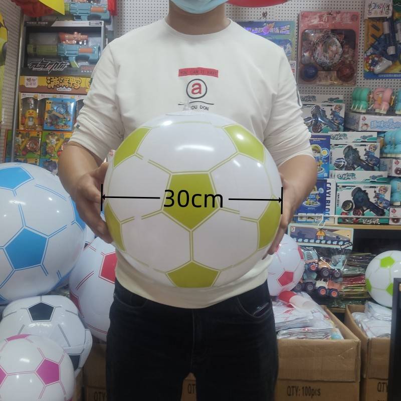 Light green inflatable diameter 30cm after diameter 30cm