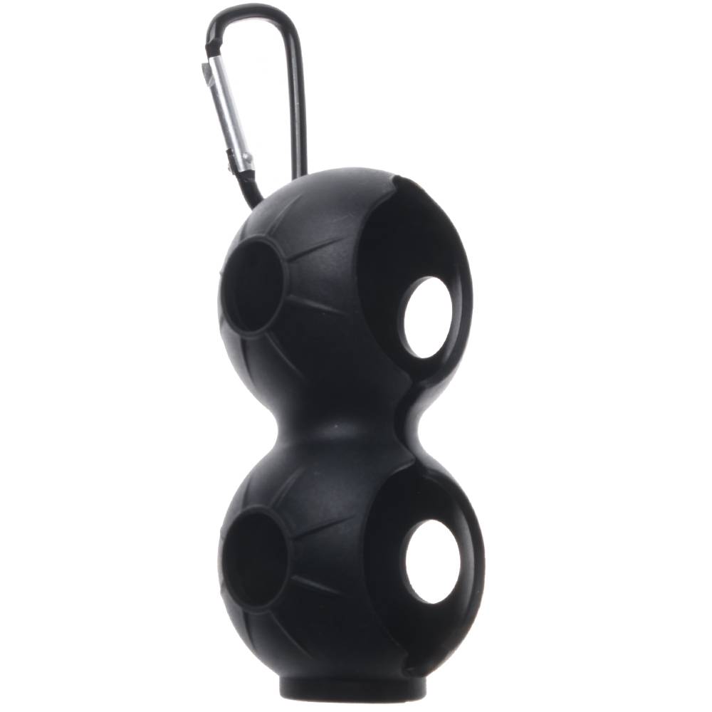 One black double ball