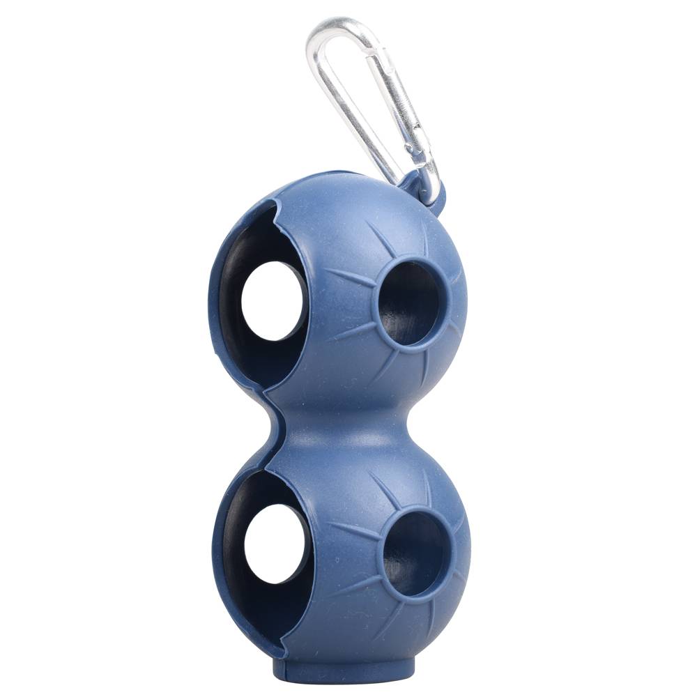 One blue double ball set