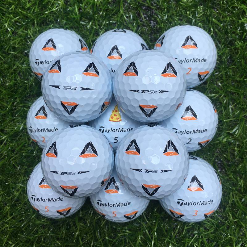 Titleist golf new yellow three -line ball Taylor five -layer ball red horse six -layer second -hand ball