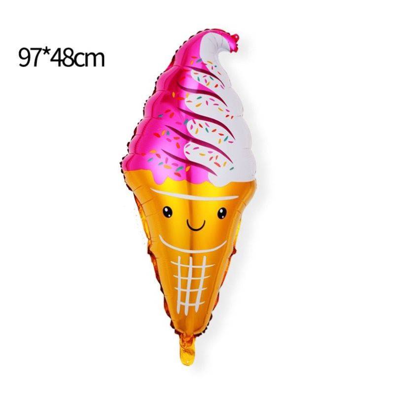 Ice cream dance props dancing balloon balloon children hold donut ice cream smiley face balloon cute cartoon shape
