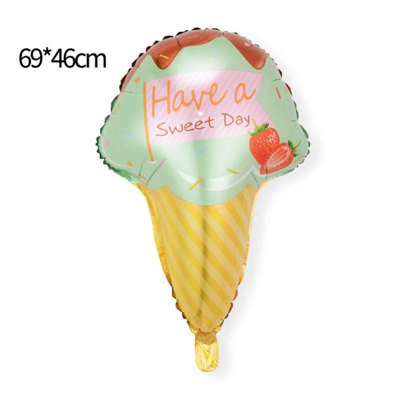 Green strawberry ice cream 5