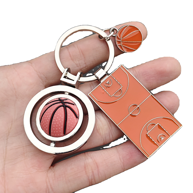 Badminton Stadium Badminton Keychain Stereo Table Tennis table Basketball Football Creative Movement Gift Gift