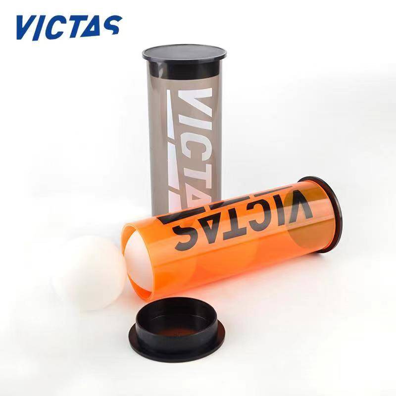 VICTAS Victor Table Tennis Storage Ball Waterproof Dust Sports Box Portable Rubbing Base