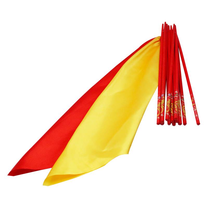 30cm2 Pay a total of 12 2 -color red yellow (6 heels per hand)