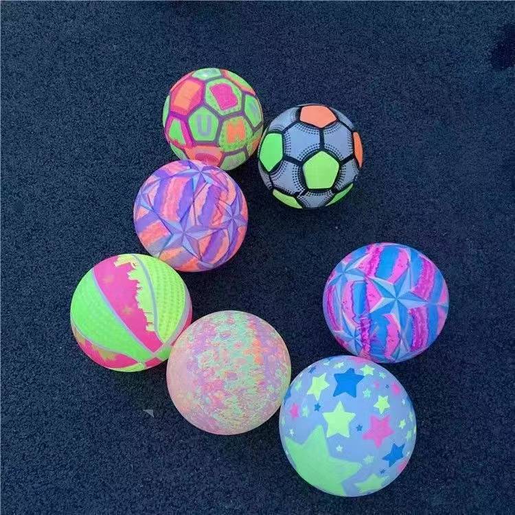 Net celebrities glowing with rope elastic golfer lifting inflatable football children's gifts places stalls small products