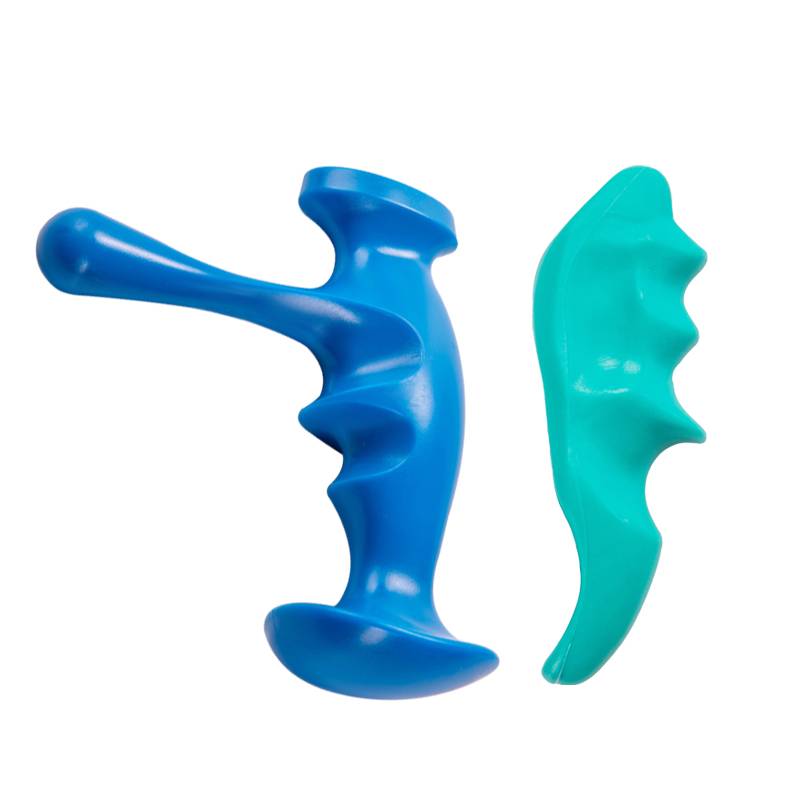 Muscle start and end trigger point manual massage hook Pressing fingers Permination of the original point fascia relaxation to relieve rehabilitation