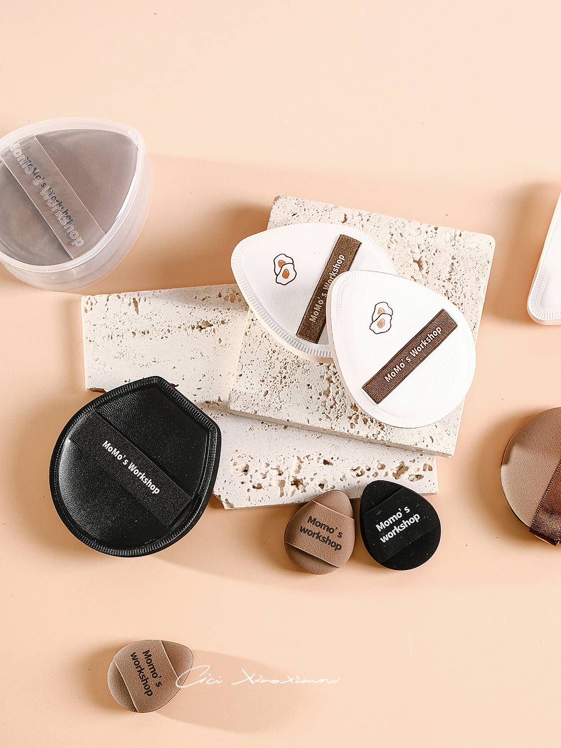 Multiple choices for custom -made base makeup tools!Maoji Momo ‘s workshop cotton sugar cushion powder puff