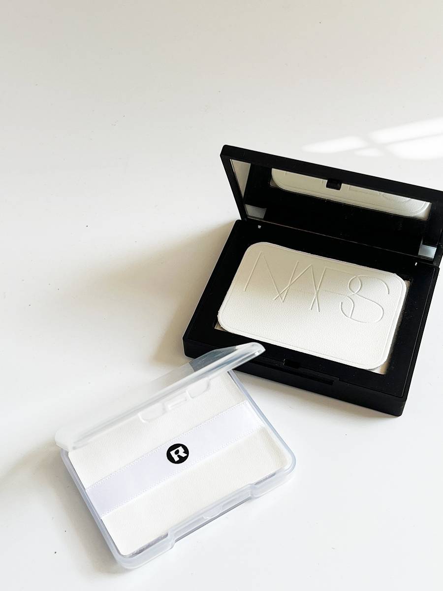 New Renmei thin velvet powder puff powder specially uses furry dry CPD velvet nars puff replacement