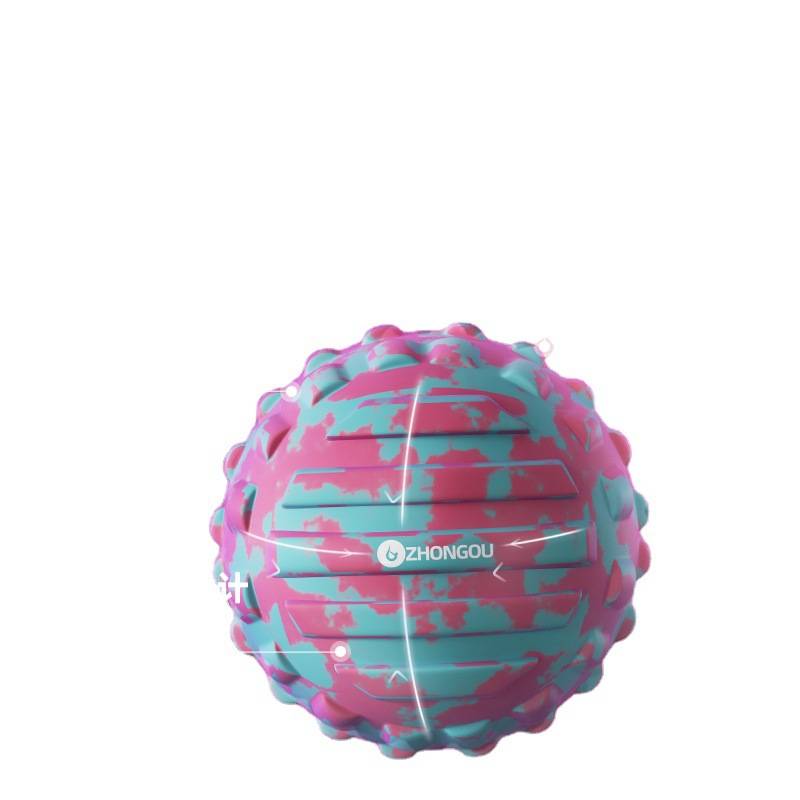 Fascia ball massage ball muscles relaxing peanut ball rolling balls, shoulder neck, feet, foot massage fitness yoga ball