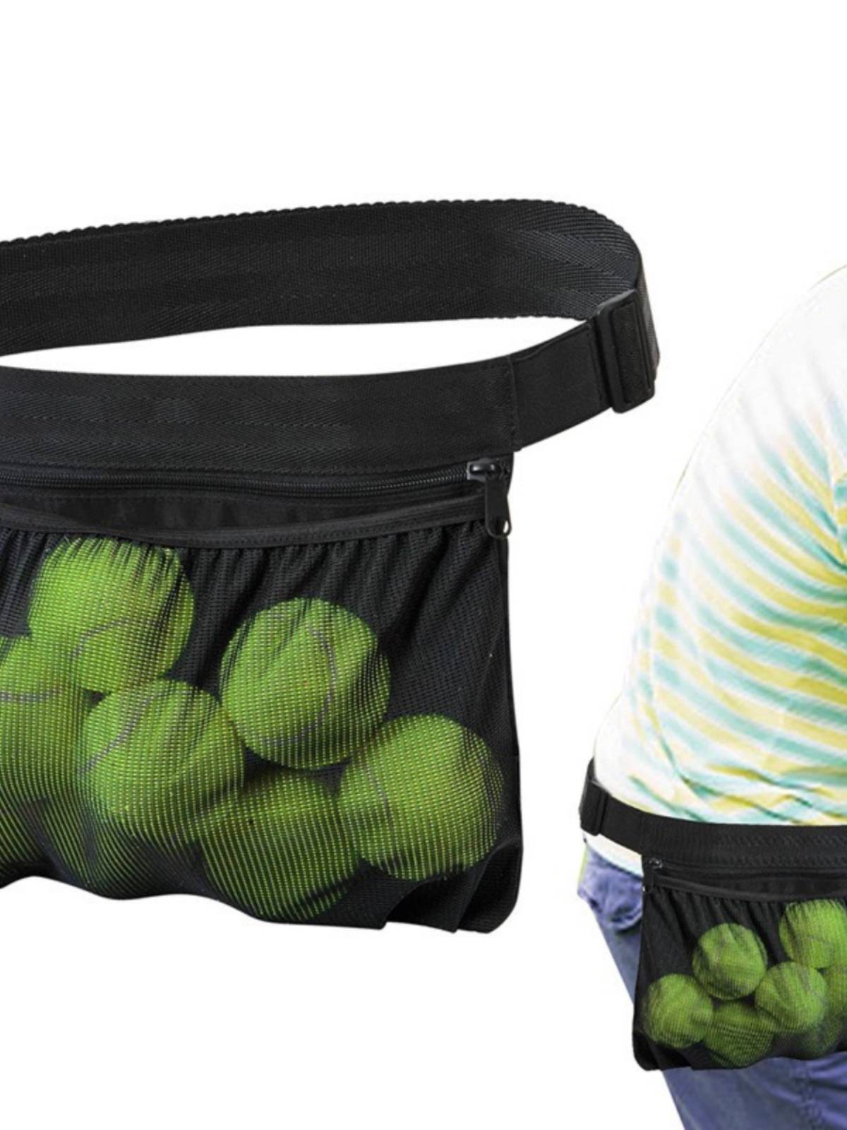 Tennis pocket bag soldiers golf portable storage bag training ball picking ball bag pocket bag