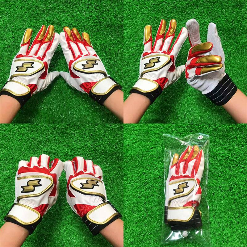 Baseball Soul Baseball Fighting Gloves Gloves Lamb Leather 2 Put of Sheepskin