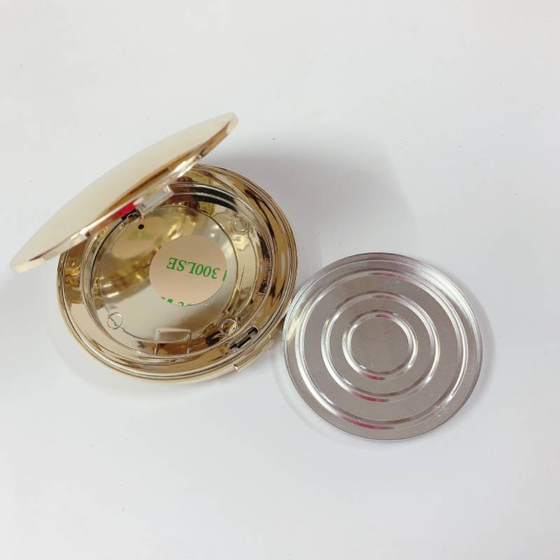 Golden single -layer powder empty box+aluminum plate