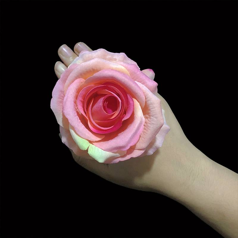 Xinjiang dance finger flower head flower hat flower dancing hand flower stage performance ring roses Xinjiang hat sending card flowers