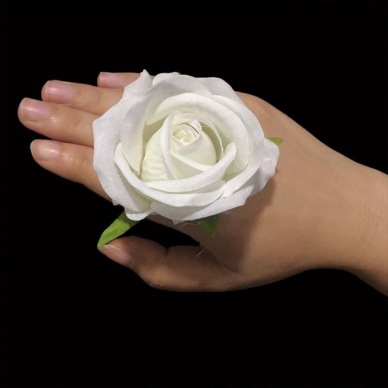 8 cm rose [White]