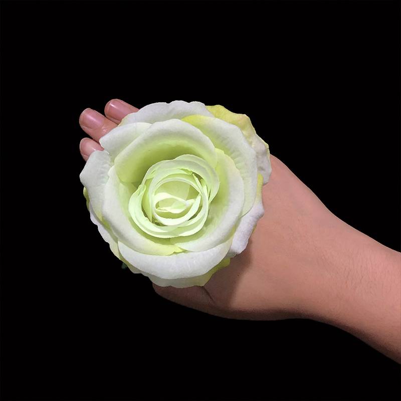 10 cm rose [Light green]