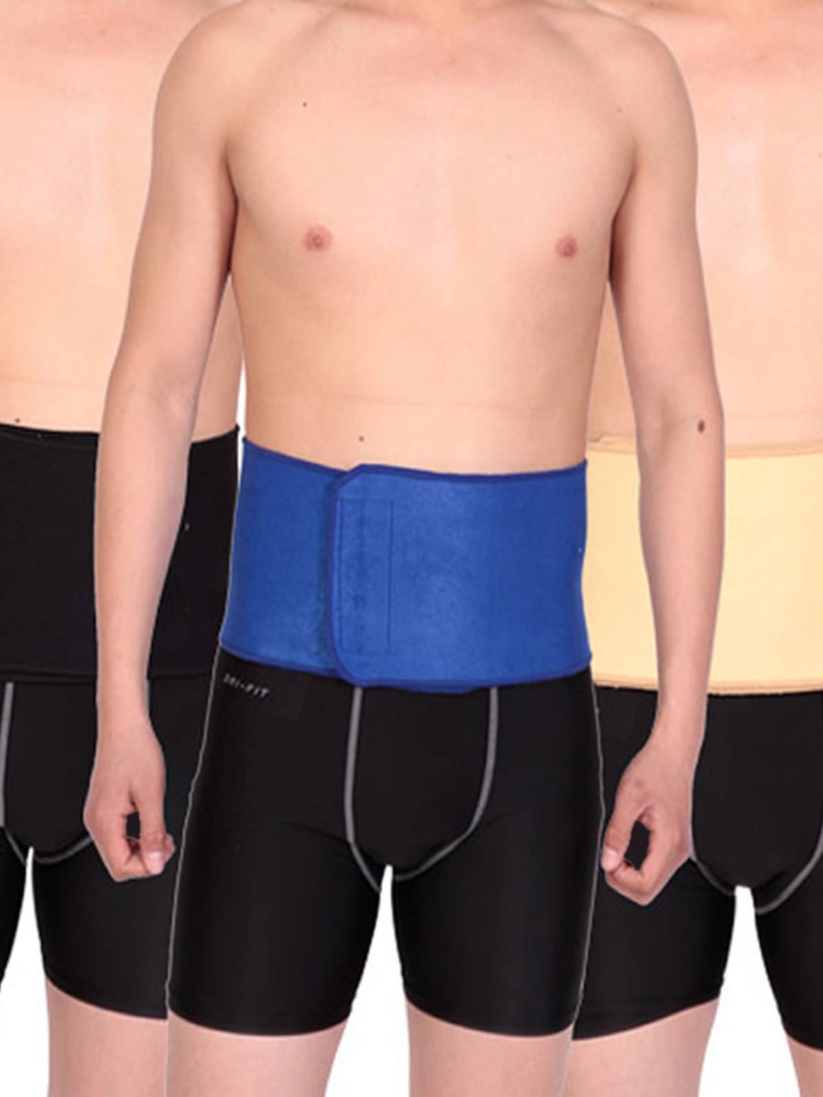 Sports belts, abdomen and men, troupe basketball between their waists