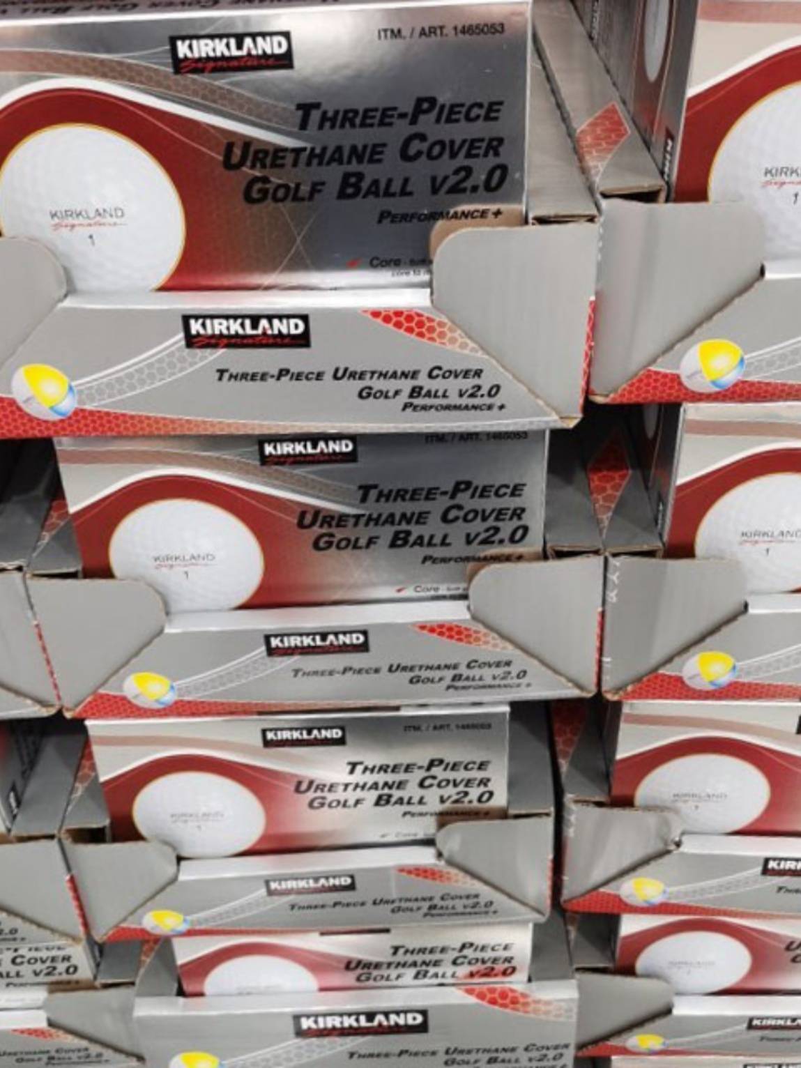 Purchase Costco Kirkland Golf Golf high -elastic three -layer ball total 24 Taylor Michard market customers