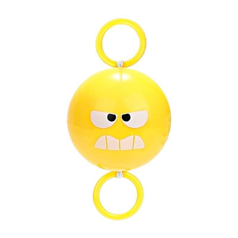 New rotating flywheel pull whistle ball Line children's toys flashing and loud ringing hand eyes coordinate childhood puzzle