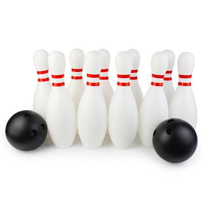 30cm plastic hollow (10 bottles and 2 goals)