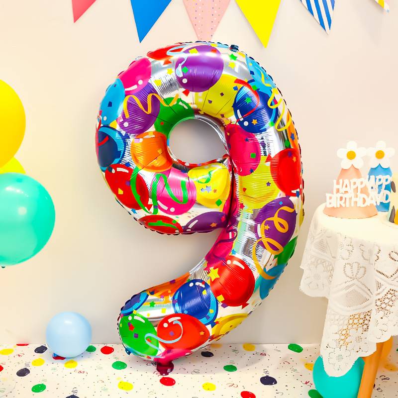 40 -inch colorful color balloon 9 [Taking 2 to get a punching cylinder]