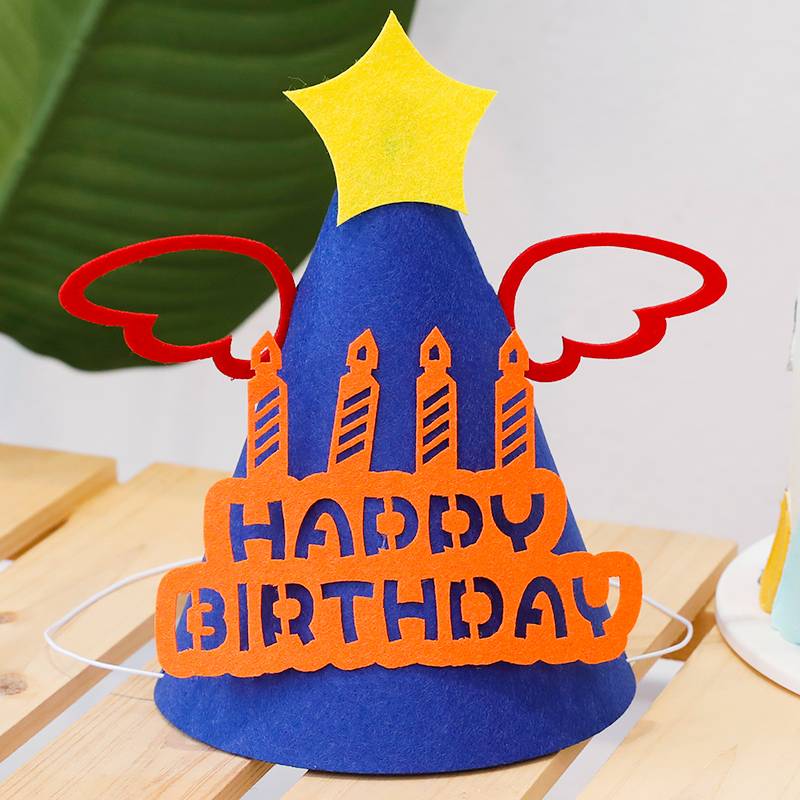 Blue Shengri Cake Cake Hat