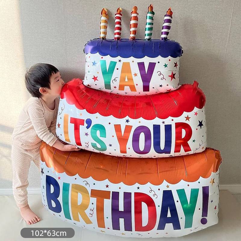 INS Wind Three -layer Birthday Cake