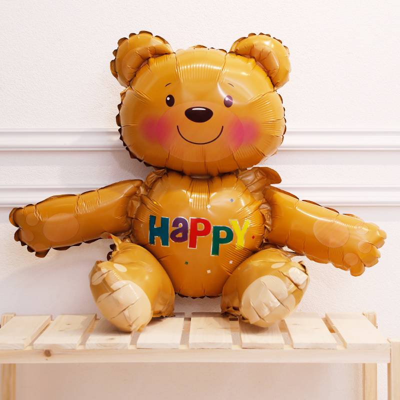 Yellow sitting bears