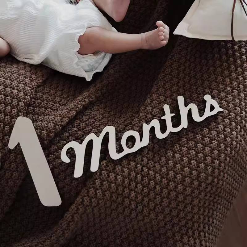 Baby background cloth (brown)
