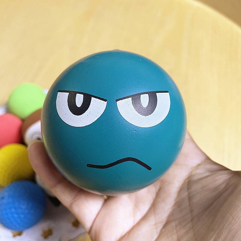 Ink green cartoon emoticon package diameter 7cm