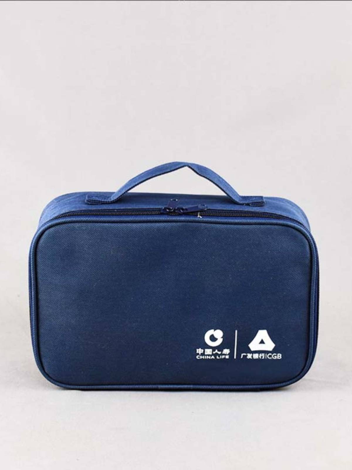 Small portable solid color Oxford cloth tool storage packaging waterproof cosmetics toilet medical equipment packaging