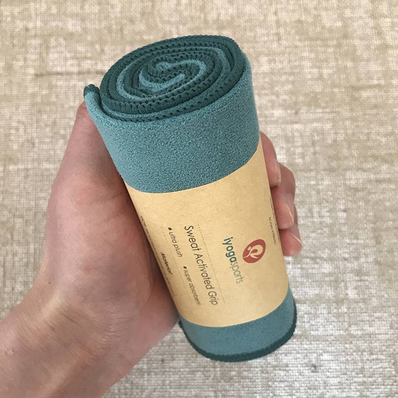 Yoga non -slip small sweat towel men and women fitness blankets sweat -sucking towels open gift custom small square towel Hand Towel